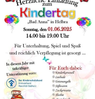 Kindertag Bad Anna 2025