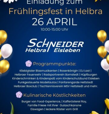 Frühlingsfest in Helbra am 26.04.