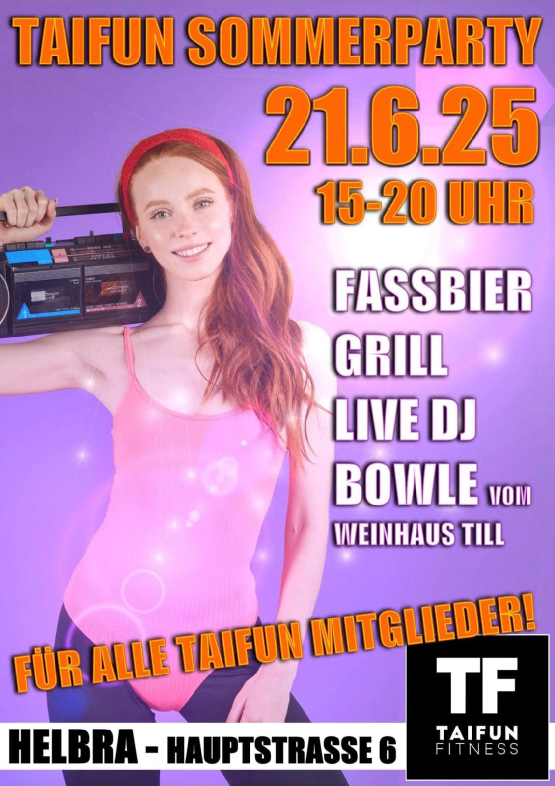 Sommerparty Taifun