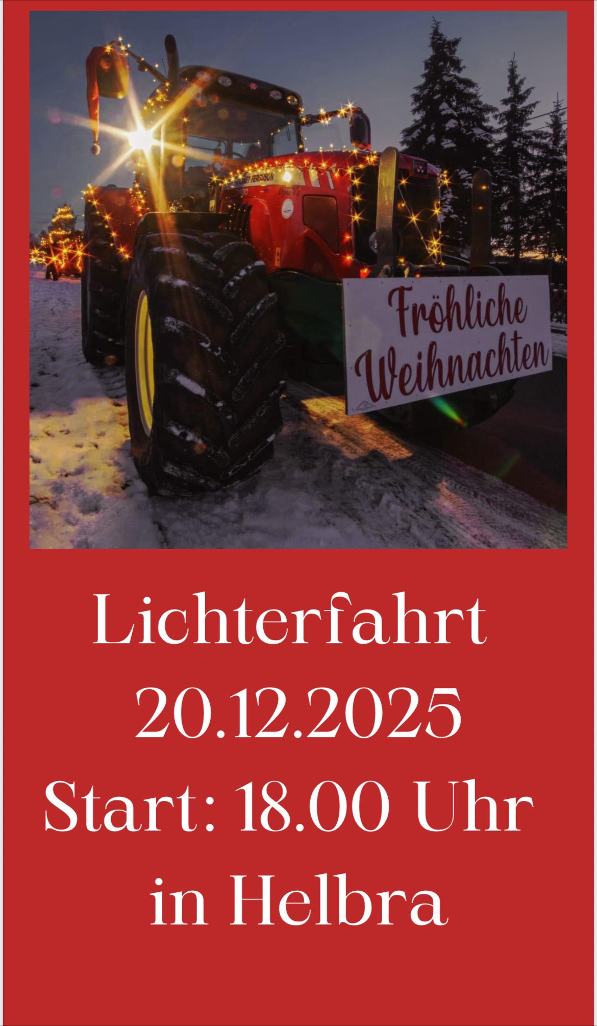 Lichterfahrt
