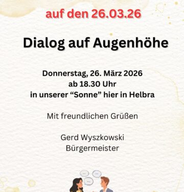 Dialog auf Augenhöhe